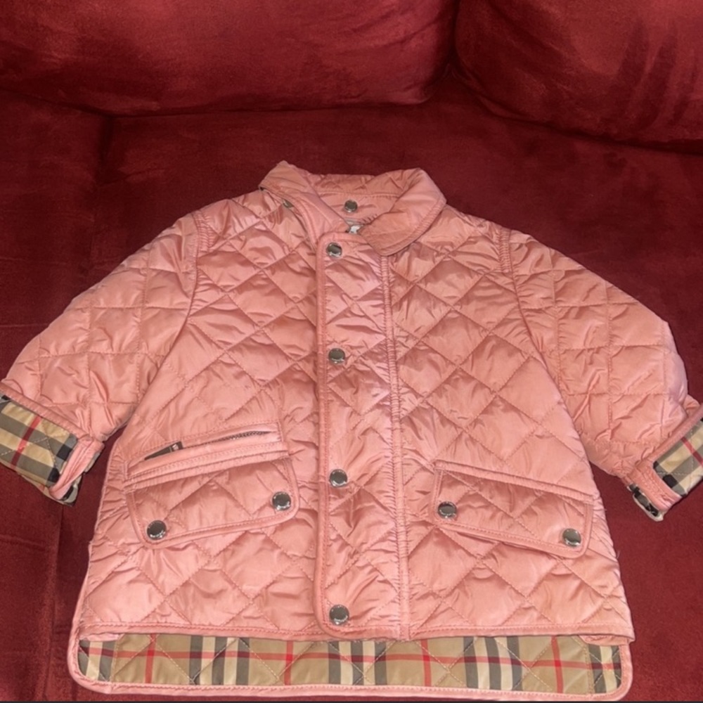 Kids baby girl Burberry coat
